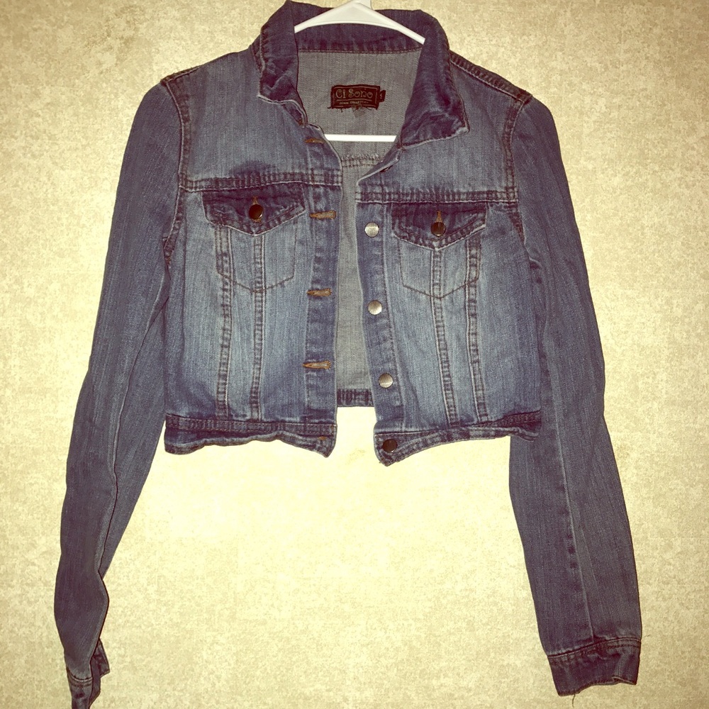 Cropped Jean Jacket